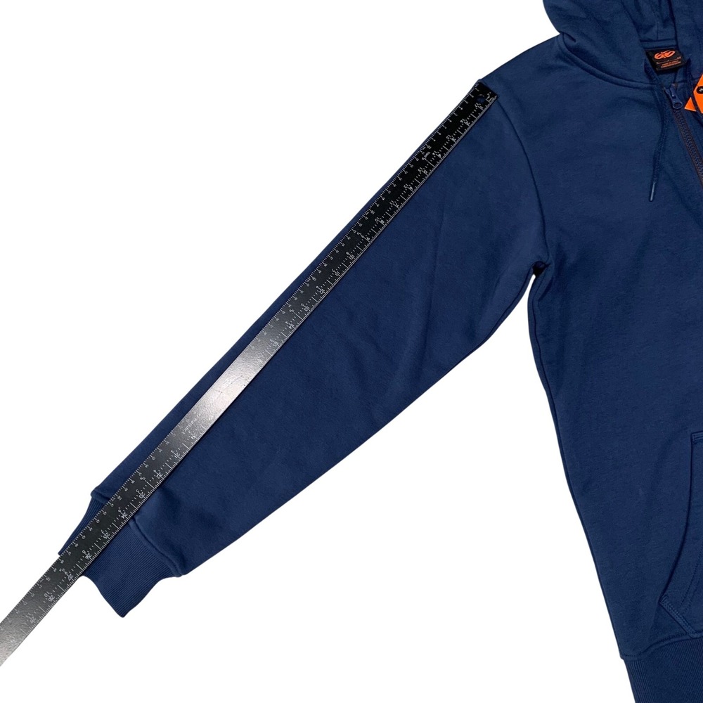 Nike 6.0 Full Zip Hoodie Men's Small Navy Blue Skateboarding Y2K Vintage NWT - Picture 10 of 11